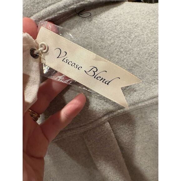 Workshop Republic Women's XS Gray Long Sleeve Button-Up Shirt - Picture 7 of 11